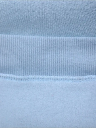 Однотонное худи с начесом