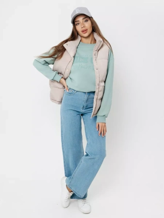 Свитшот женский толстовка больших размеров кофта ДФ579