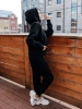 Спортивный костюм с начесом оверсайз кроя зимний