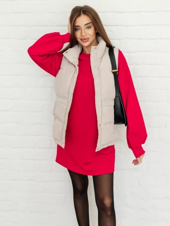 Платье женское оверсайз с длинным рукавом туника ТФ543