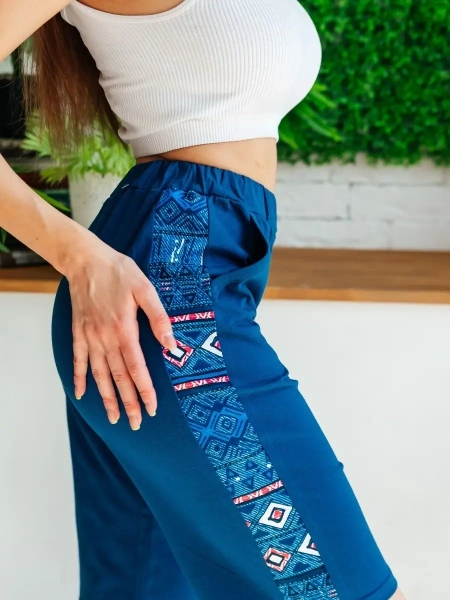 Шорты женские хлопок бермуды больших размеров