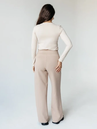 Брюки палаццо широкие классические БФ536