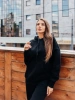Спортивный костюм с начесом оверсайз кроя зимний