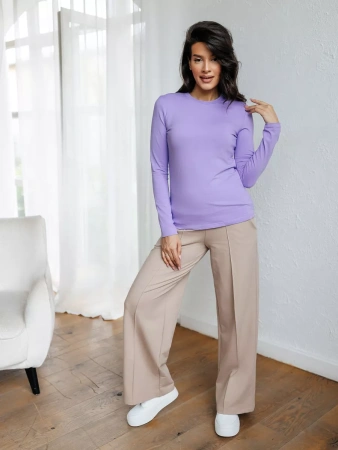 Лонгслив женский облегающий стильный дк540