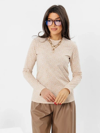 Лонгслив облегающий с длинным рукавом одежда с принтом дк571