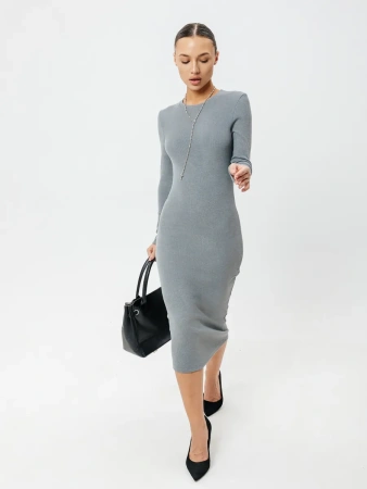 Платье праздничное вечернее лапша трикотажное ПЛК648