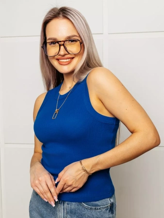 Топ под пиджак в рубчик спортивная майка МК558