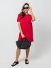 Платье женское летнее короткое больших размеров повседневное