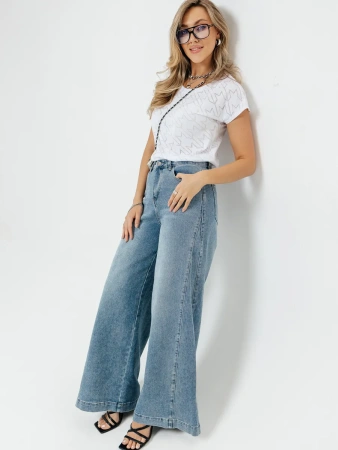 Футболка нарядная с принтом больших размеров хлопок