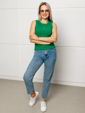 Топ под пиджак в рубчик спортивная майка МК558