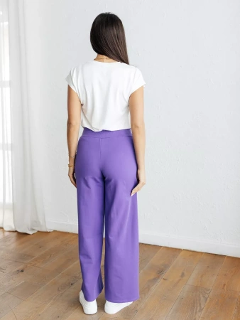 Брюки палаццо широкие классические БФ536