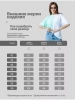 Футболка с принтом оверсайз больших размеров