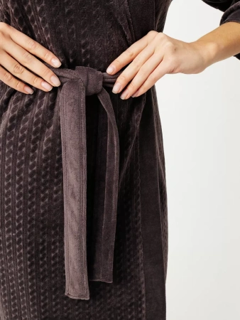 Халат женский домашний велюр