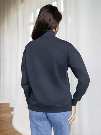 Свитер женский кофта оверсайз больших размеров