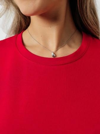 Платье женское летнее трикотажное больших размеров длинное