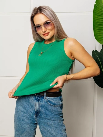 Топ под пиджак в рубчик спортивная майка МК558