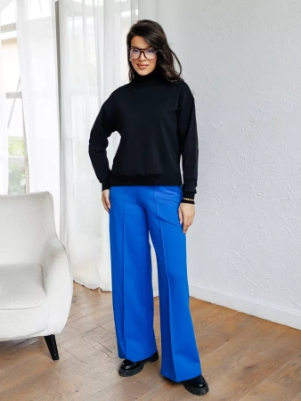 Брюки палаццо широкие классические БФ536