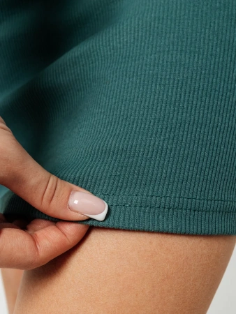 Платье женское в рубчик