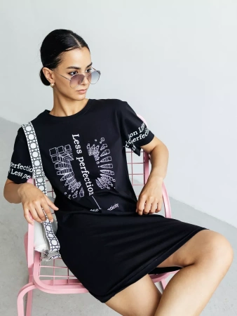 Туника женская домашняя платье больших размеров