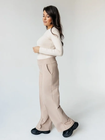 Брюки палаццо широкие классические БФ536