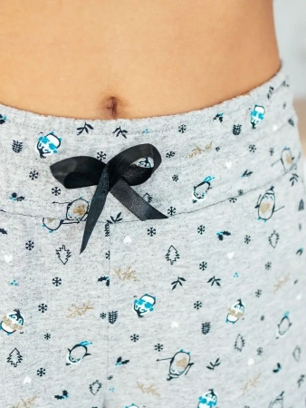 Пижама с штанами брючная большие размеры