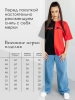 Футболка с принтом больших размеров спортивная ФК531