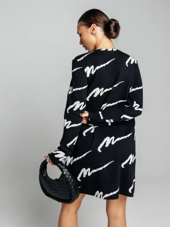 Платье женское трикотажное трапеция повседневное ПЛИ577