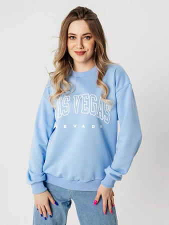 Свитшот женский толстовка больших размеров кофта ДФ579