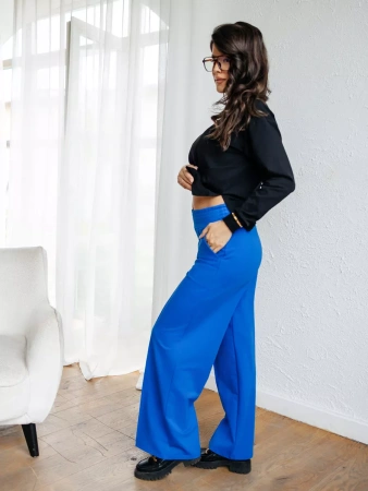 Брюки палаццо широкие классические БФ536