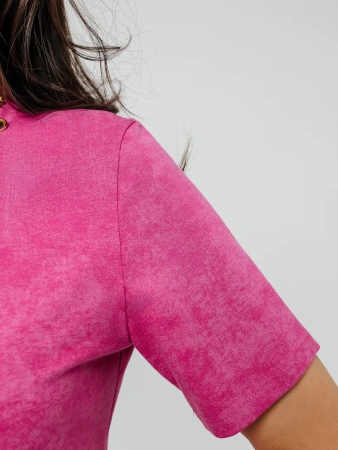 Платье женское трикотажное больших размеров длинное ПЛК609