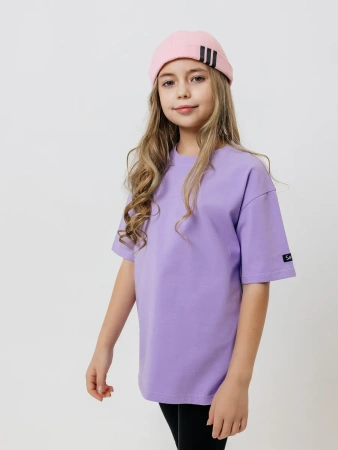 Футболка для девочки с принтом хлопок летняя пляжная