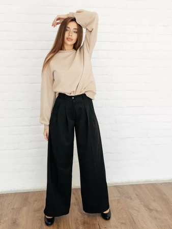 Свитшот женский оверсайз больших размеров ДФ545