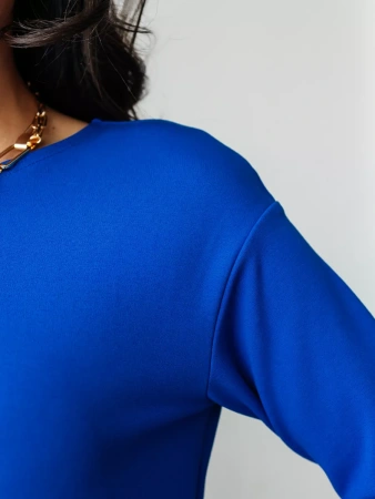 Платье трикотажное вечернее длинное ПЛМ582