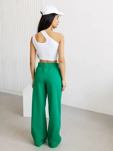 Брюки палаццо широкие классические БФ536