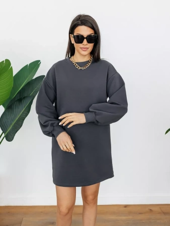 Платье женское оверсайз с длинным рукавом туника ТФ543