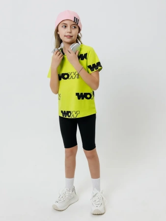 Футболка для девочки с принтом хлопок летняя пляжная