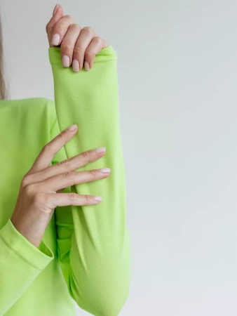 Лонгслив женский облегающий дк540