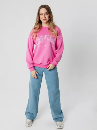 Свитшот женский толстовка больших размеров кофта ДФ579