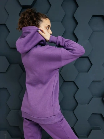 Костюм спортивный женски с начесом оверсайз домашняя одежда