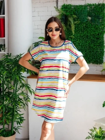 Туника женска пляжная одежда домашнее платье