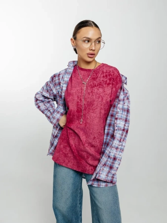 Футболка варенка оверсайз базовая