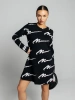 Платье женское трикотажное трапеция повседневное ПЛИ577