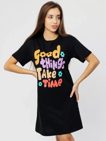 Ночная сорочка женская домашнее платье