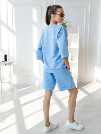 Костюм домашний с шортами спортивный