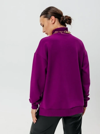 Свитер с горлом кофта с длинным рукавом ДФ542