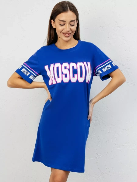 Туника женская домашняя платье больших размеров