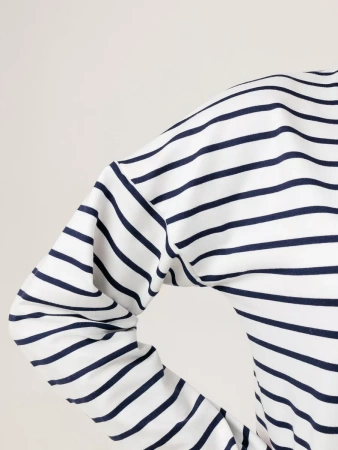 Кофта в полоску нарядная больших размеров джемпер