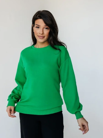 Свитшот женский оверсайз больших размеров ДФ545