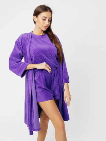 Халат женский домашний велюр