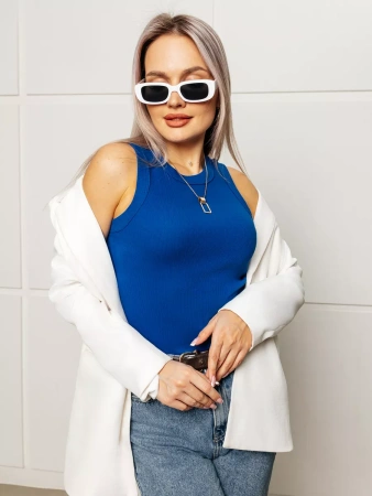 Топ под пиджак в рубчик спортивная майка МК558